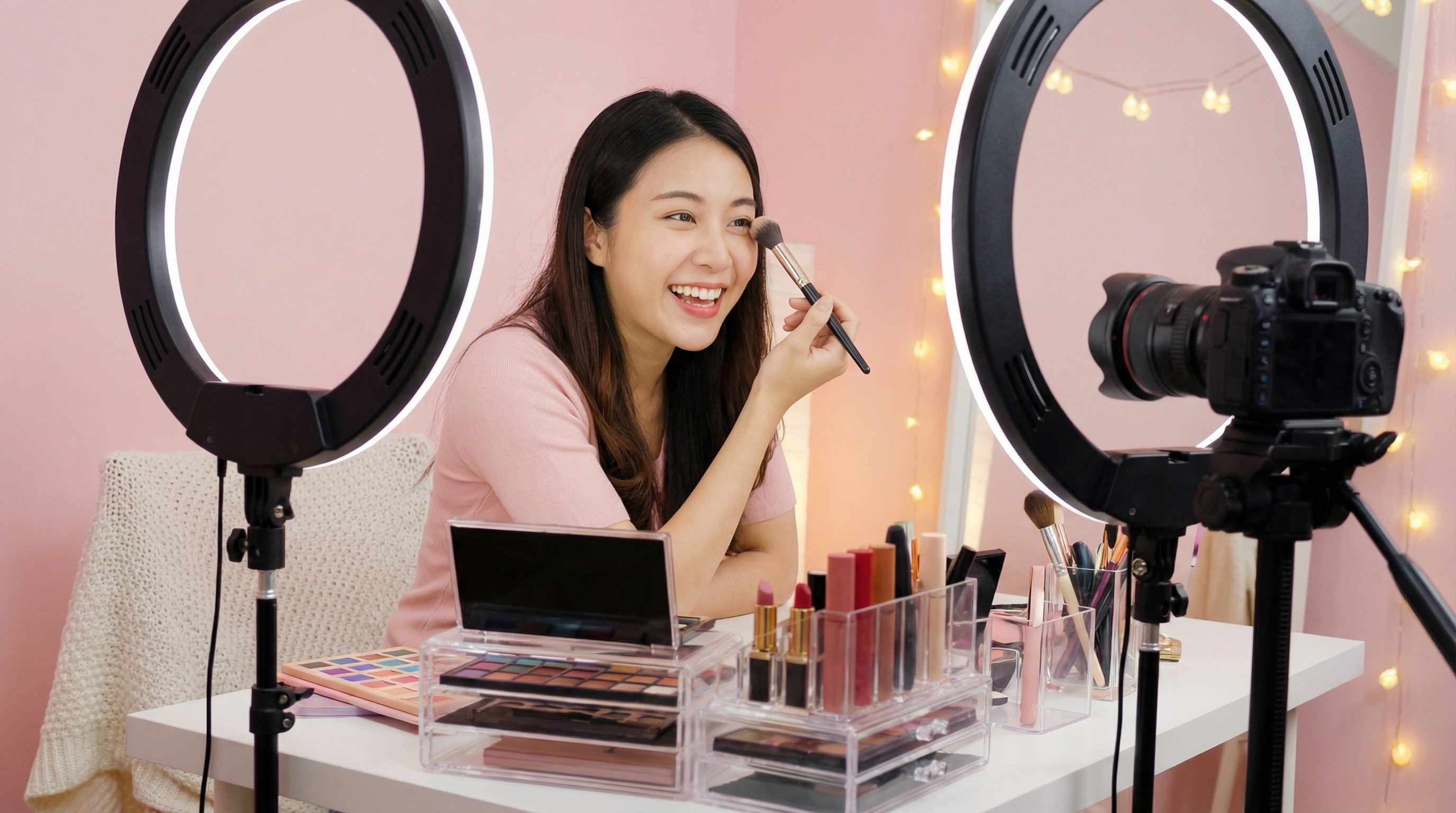 小马拉大车美妆视频教程